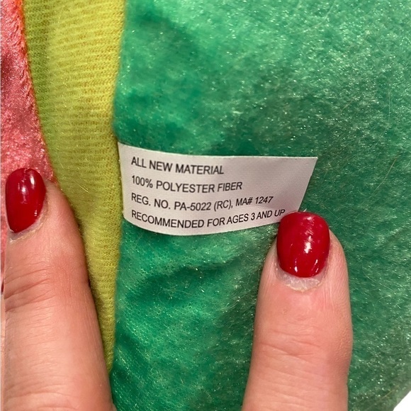 Goffa 25" GIANT WATERMELON STUFFED PLUSH PILLOW DOLL BIG LARGE HUGE FRUIT - Picture 9 of 12